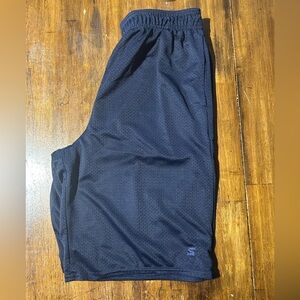 Youth Starter Navy Blue Athletic Shorts